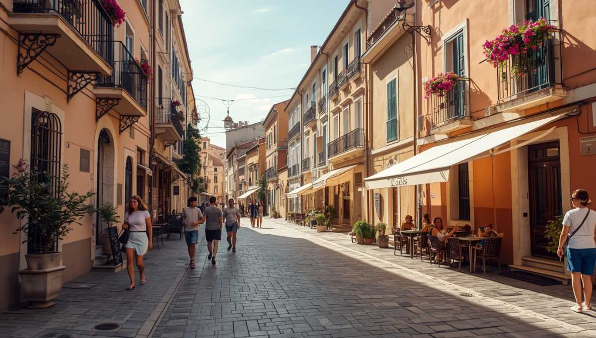 Village pittoresque européen typique des destinations proposées par Verdié Voyages
