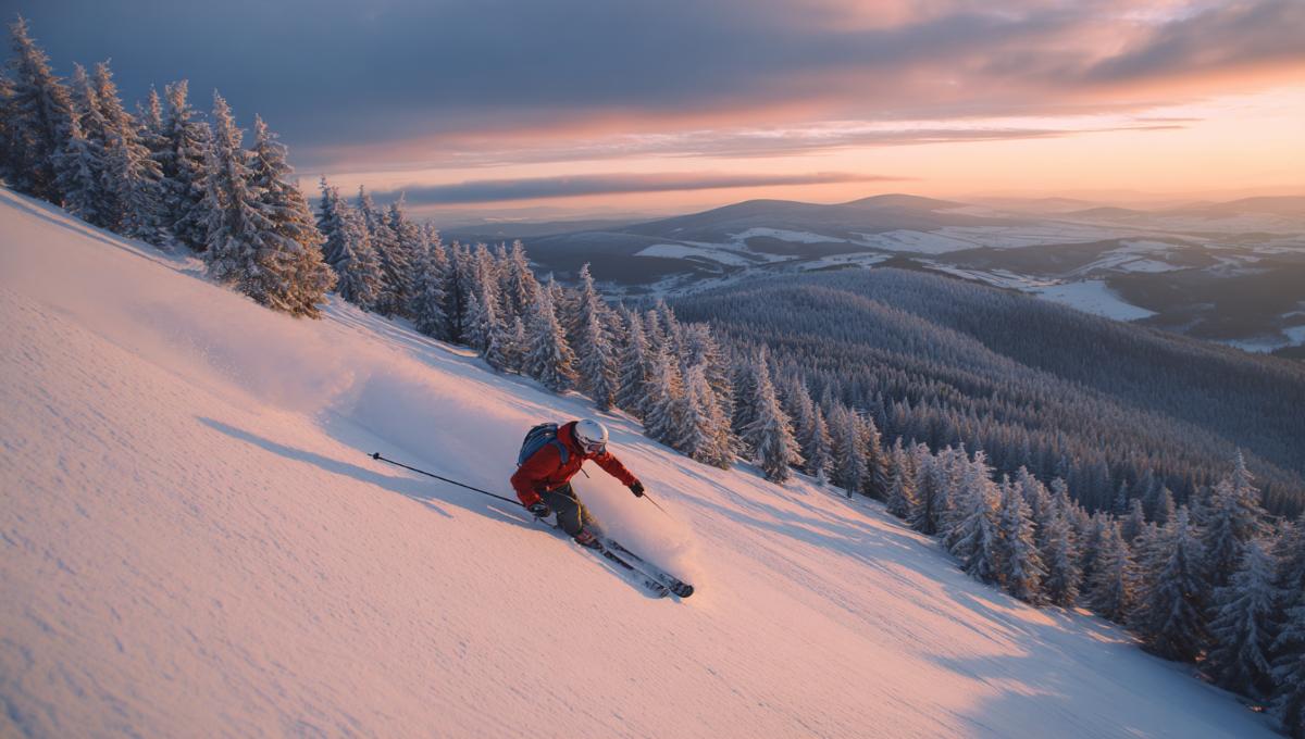 Station Poiana Brasov domaine skiable Roumanie télésiège 24 km pistes