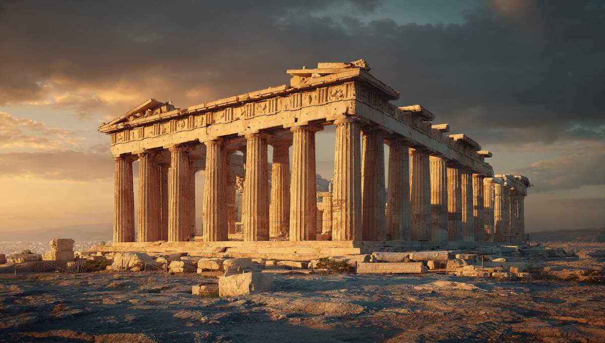 Vue spectaculaire du Parthénon sur l'Acropole d'Athènes, souvent inclus dans un voyage en Grèce avec Selectour