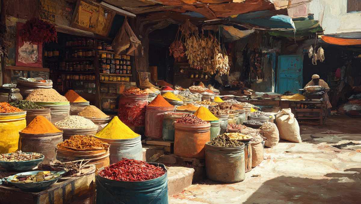 Découverte d'un marché local, illustrant un city guide spontané et l'authenticité des destinations de dernière minute.